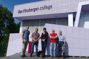 PvdA Elburg op bezoek bij het Van Kinsbergen College